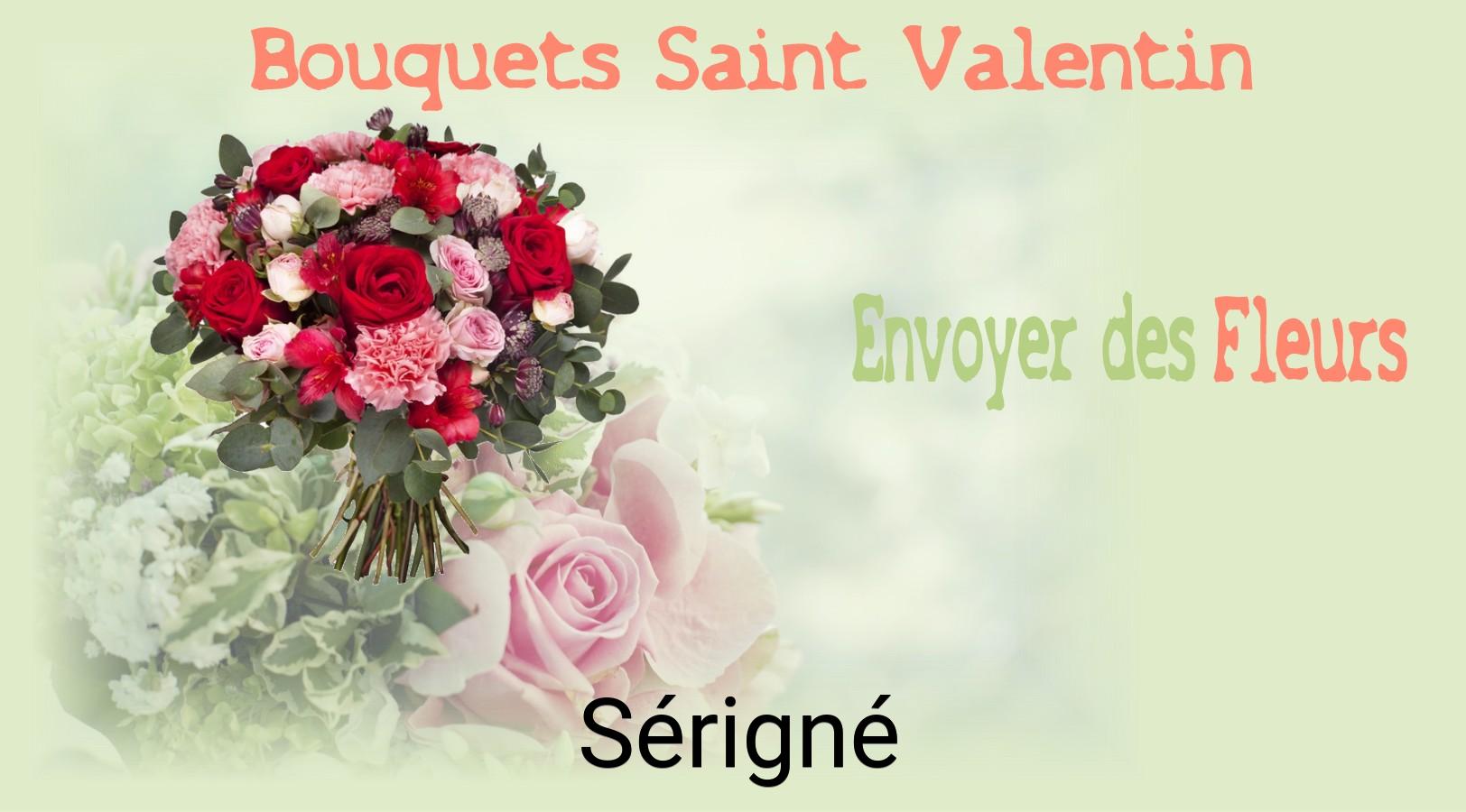 Roses de Saint-Valentin livrées à Sérigné